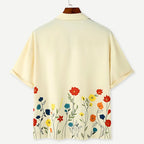 Floral Summer Collar Shirt - Benson & Clark