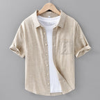 Tropicana 100% Linen Short Sleeve - Edward Fraiser