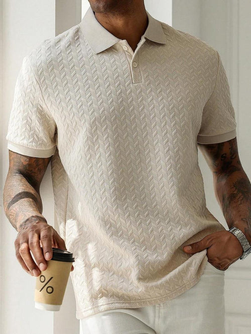 Belvento Jacquard Polo